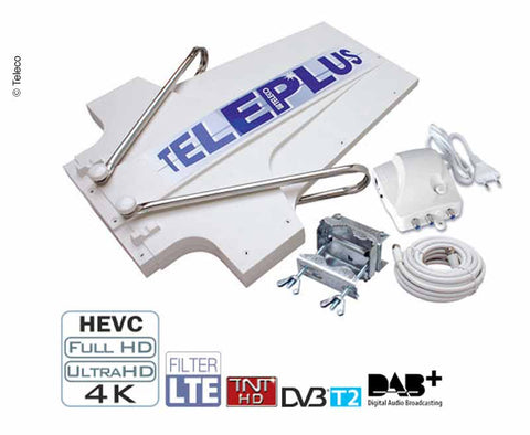 Antenna direzionale Teleplus per la ricezione del segnale digitale terrestre 36dB