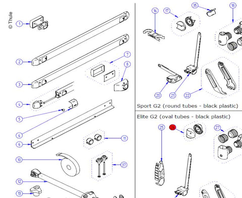 G2 pezzi dentellati. ovale 1+1