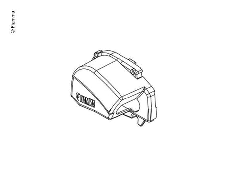 embout gauche F80S blanc