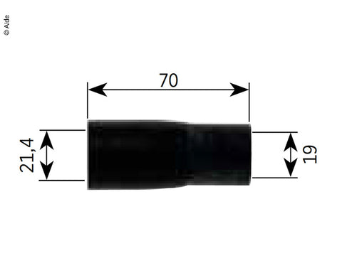 Riduzione della gomma 19>21,4