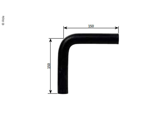Angolo in gomma 150x150mm Sch