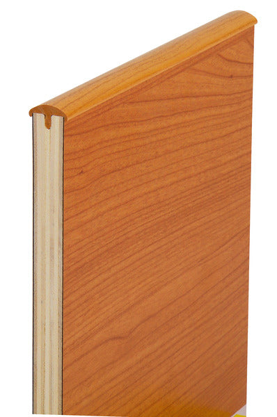 Bordure en T demi-ronde 15 mm - décor cerisier