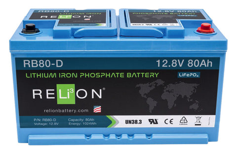 Batteria al litio ferro fosfato da 20-150 Ah / 12 Volt