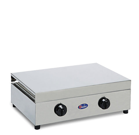 Cuisinière à gaz 2 feux avec dispositif de sécurité d'allumage et support de cuisinière amovible – Parker