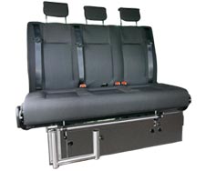 Schlafbank T5, Schlafsitzbank T6 und andere Campingbusse