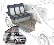 T6 Ausbau, T5 Camping-Ausbau langer Radstand