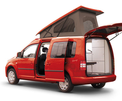 VW Caddy Camper Ausbau – Campingwelt24