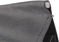 Porte-manteaux avec 8 crochets, passepoil et fixation velcro longueur 58 cm