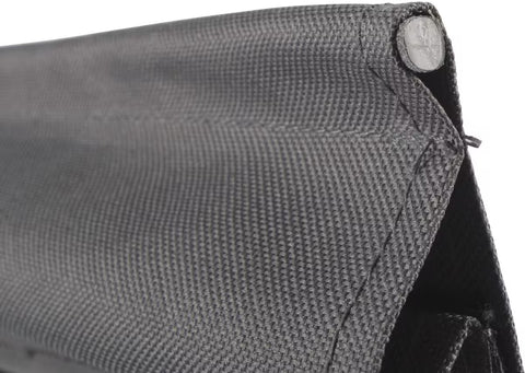 Barra appendiabiti con 8 ganci, profili e chiusura in velcro, lunghezza 58 cm