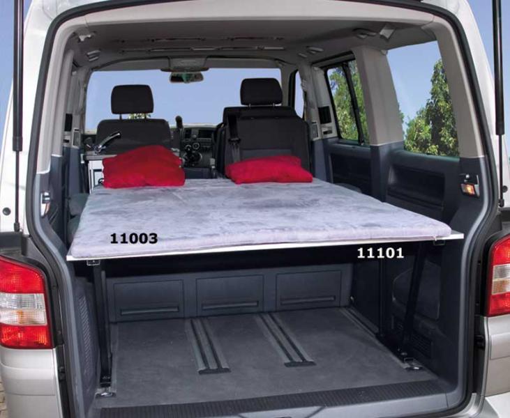 VW T6/5 Multivan Heckauflage - Verlängerung  Lazy Bed