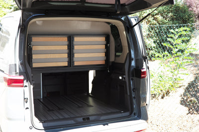 Komfortbett VW T7 - Bettsystem mit Lattenrost und Matratze