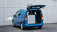 Heckzelt VW Caddy 5 / Ford Tourneo Connect, mit Moskitonetzen und Boden