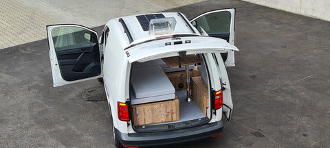 VW Caddy 4 Heckklappe/ Kofferraumdeckel - Thermomatte / Isolationsmatte / Innenisolierung - Set 1-teilig für VW Caddy 4 kurzer und langer Radstand 2006-2020