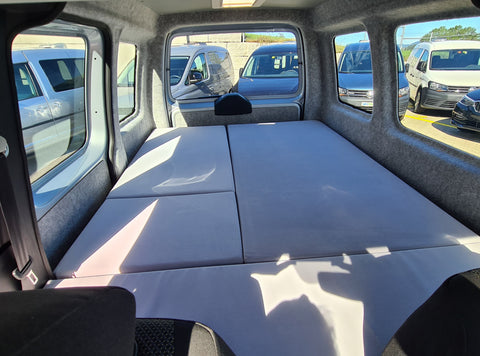 VW Caddy 4 Heckklappe/ Kofferraumdeckel - Thermomatte / Isolationsmatte / Innenisolierung - Set 1-teilig für VW Caddy 4 kurzer und langer Radstand 2006-2020
