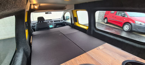 VW Caddy 4 - Thermomatte / Isolationsmatte / Innenisolierung - Set 8-teilig für VW Caddy 4 langer Radstand 2006-2020 mit Heckklappe