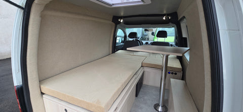 Tappeto elastico X-Trem in feltro beige - 2x2 m