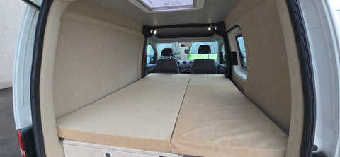 Tappeto elastico X-Trem in feltro beige - 2x2 m