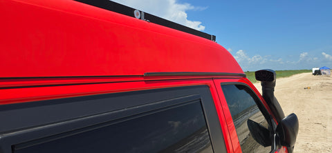 Regenrinne, selbstklebend, Fahrerhaustüren