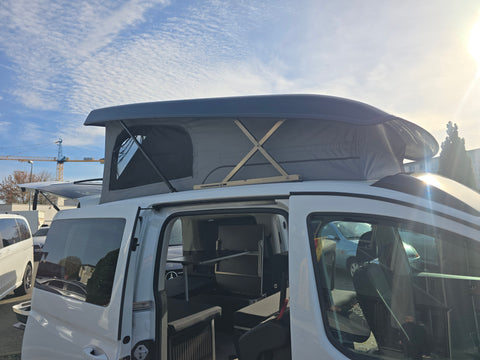 Schlafdach für VW Caddy & Ford Tourneo Connect ab 2020 inklusive Montage