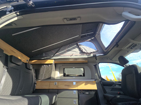 Schlafdach für Ford Custom V710 und VW New Transporter