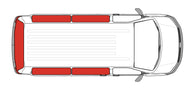 Thermomatte, Ford Tourneo, VW Transporter, Wohnraum kurz