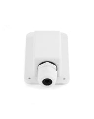 Passage de toit IP68 pour installations solaires – Passage de câble simple 6–12 mm, ABS, blanc