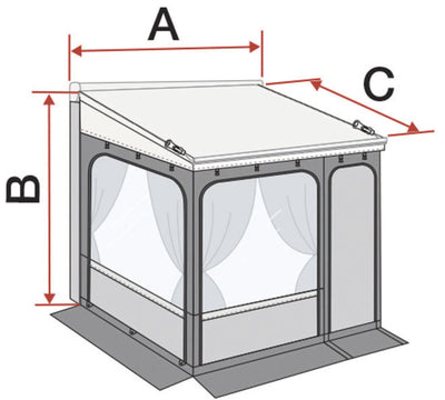 Privacy Room Duc.H3 300cm