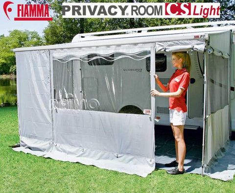 PRIVACY ROMM CS Light für Caravanstore 280cm grau Fast Clip
