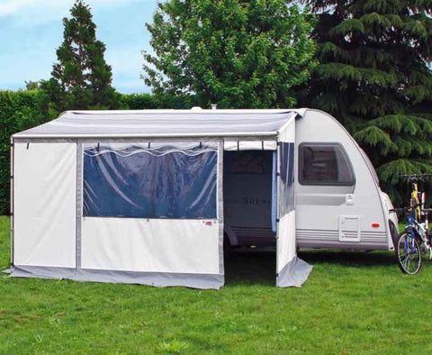 Caravanstore ZIP-Markise i.Futteral m.Vorzelt, Br.280cm, Auszug 225cm, BlueOcean