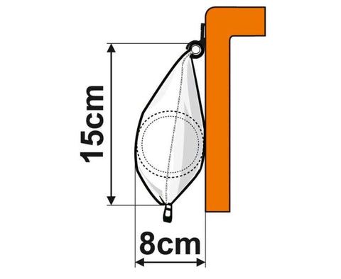 Caravanstore ZIP-Markise i.Futteral m.Vorzelt, Br.280cm, Auszug 225cm, BlueOcean