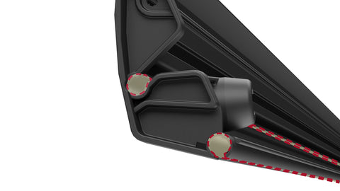 Tendalino Fiamma F43van - Tendalino a parete 2,7 m - Tessuto Royal Grey - Carcassa Deep Black