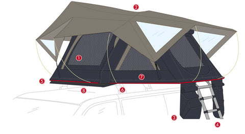 Tenda Fiamma Moonlight 180