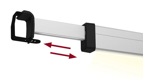 Asta di tensione Fiamma Rafter LED Van con LED per Fiamma F40van, F43 e F45s