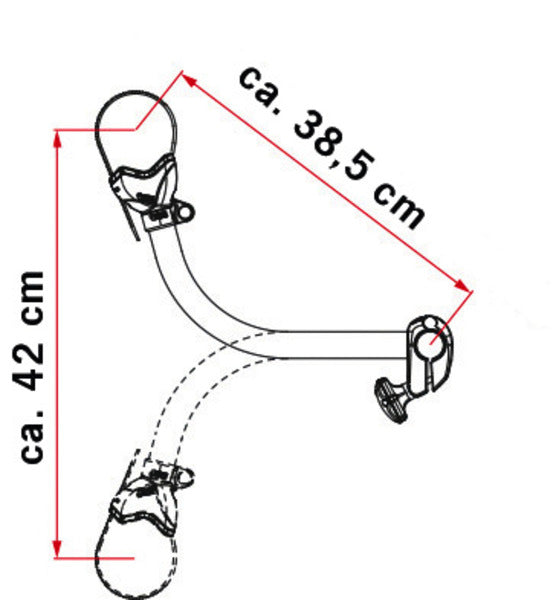 Fahrradbefestigung Bike Block Pro S3