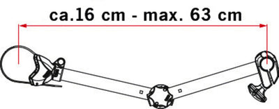 Fahrradbefestigung Bike Block Pro S D2