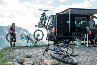 Thule WanderWay Fahrradträger für VW T6 Heckklappe, schwarz