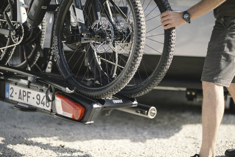Gancio di traino Thule VeloSwing girevole per Fiat Ducato, Citroën Jumper, Peugeot Boxer dal 2007
