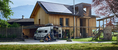 Gancio di traino Thule VeloSwing girevole per Fiat Ducato, Citroën Jumper, Peugeot Boxer dal 2007