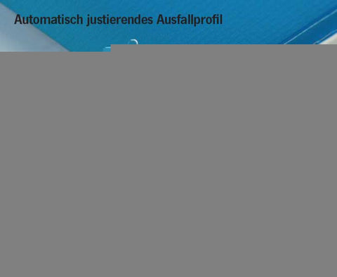 Dometic Wandmarkise Perfect Wall 1500, Gehäuse: silber, Farbe: Horizon Grey