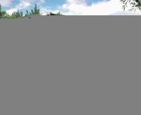 Dometic Wandmarkise Perfect Wall 1500, Gehäuse: silber, Farbe: Horizon Grey