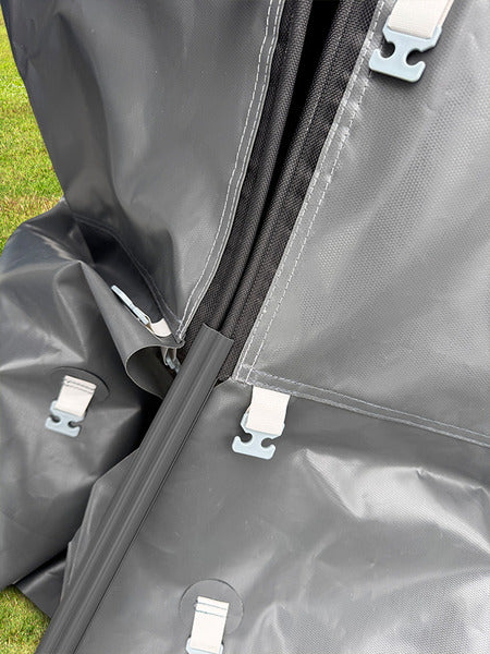 Girona - Wind-/Rainblocker - Frontpanel, H 235-250 cm, B 430 cm