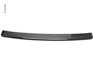 Protection de pare-chocs, acier inoxydable noir, VW Transporter T5, T6, T6.1, portes battantes