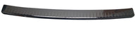 Protection de pare-chocs, acier inoxydable noir, VW Transporter T5, T6, T6.1, portes battantes