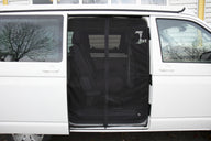 Moskitonetz mit Magnetbefestigung für VW New Transporter / Caravelle und Ford Transit Custom / Tourneo Custom – Schiebetür