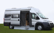 Moustiquaire porte coulissante pour Fiat Ducato à partir de 07, fixation magnétique