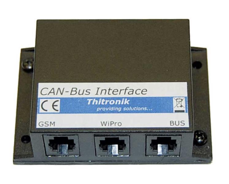 Can-Bus Interface Wipro