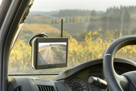Telecamera posteriore Lippert Furrion Vision S con monitor da 7"