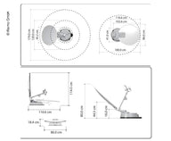 Carbest Multi-Sat X85 Single Sat-Anlage 85 cm