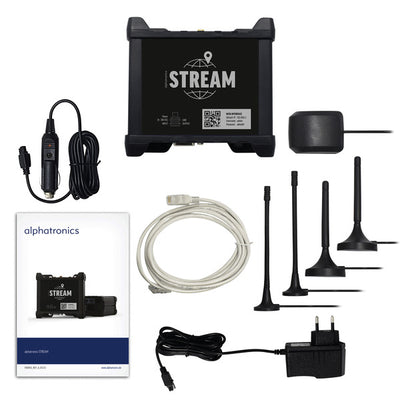 Alphatronics STREAM WiFi-Router + 4 Antennen