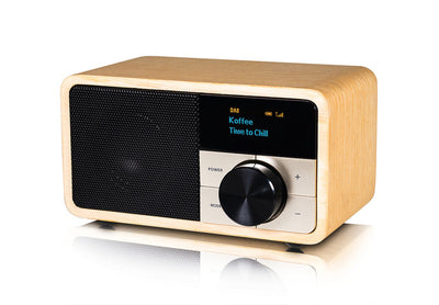 DAB+/FM-Radio Holz hell